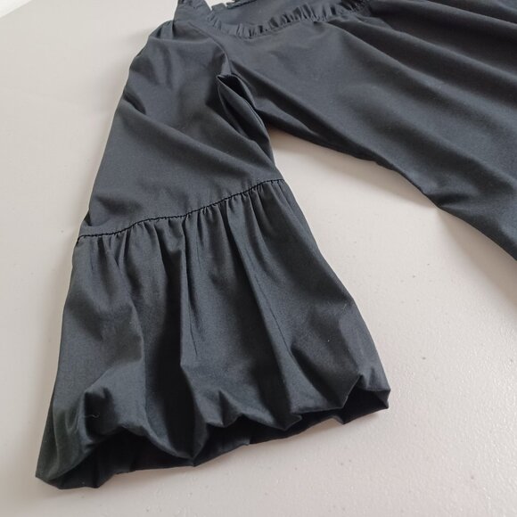 Gracie Ruffle Neck Bell Sleeve Blouse - Picture 4 of 16